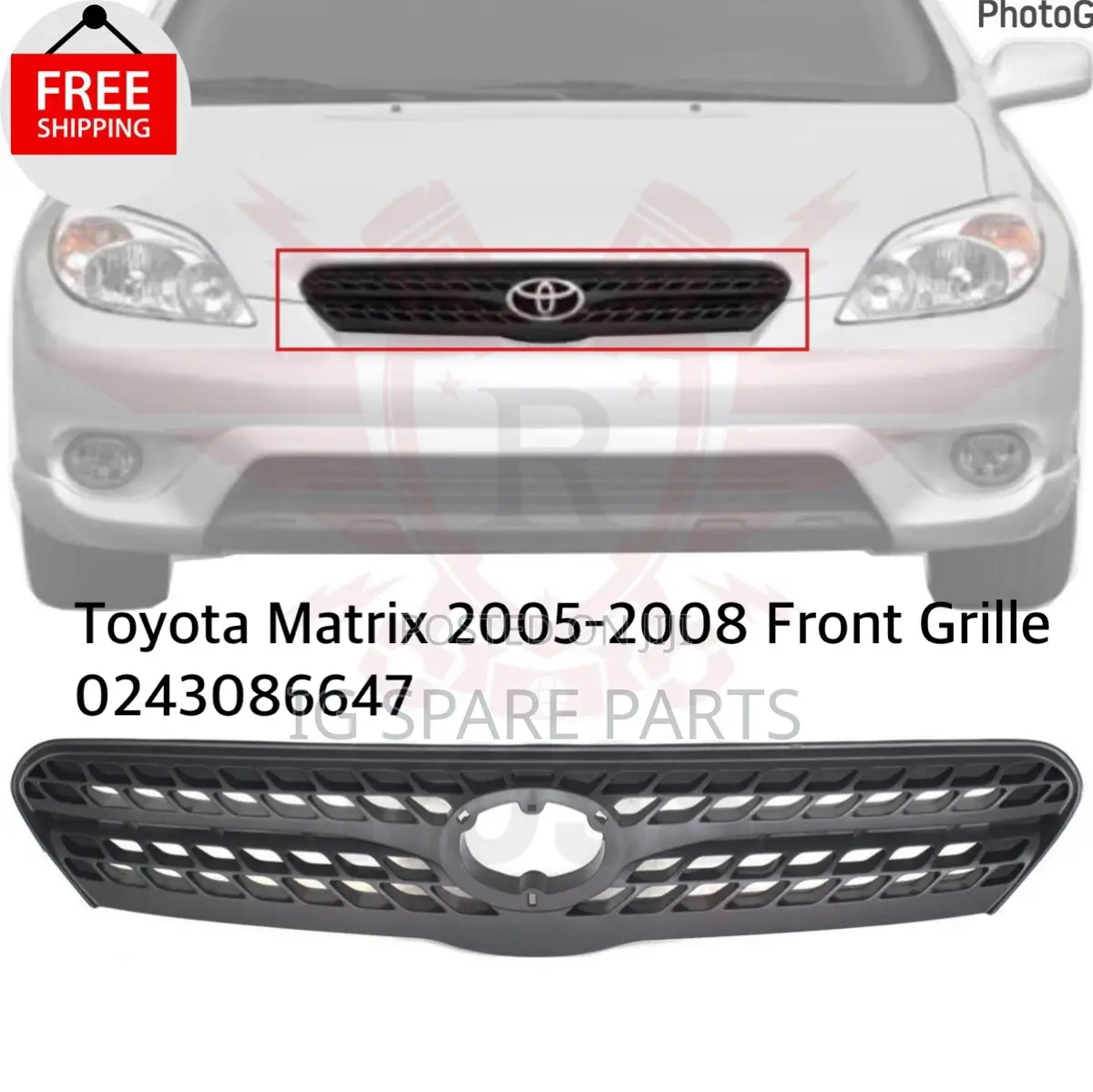 Toyota Matrix 2005-2008 Front Grille