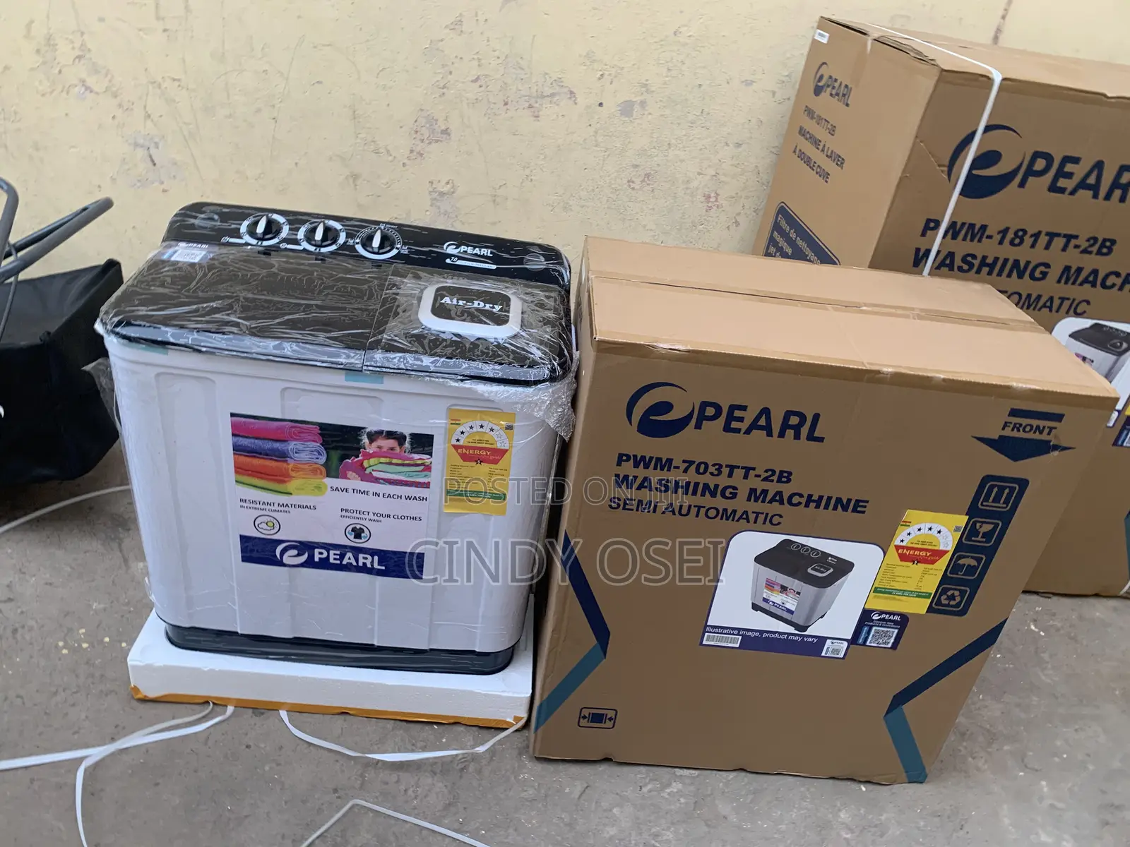 Quality Pearl 7kg Twin Tub Washing Machine