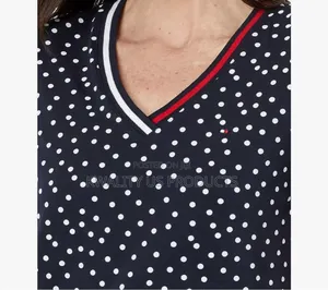 Tommy Hilfiger Women's v-Neck T-Shirt - Small and Medium Sizes