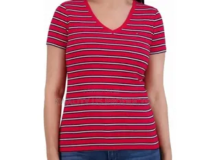 Tommy Hilfiger Women's v-Neck T-Shirt - Small and Medium Sizes