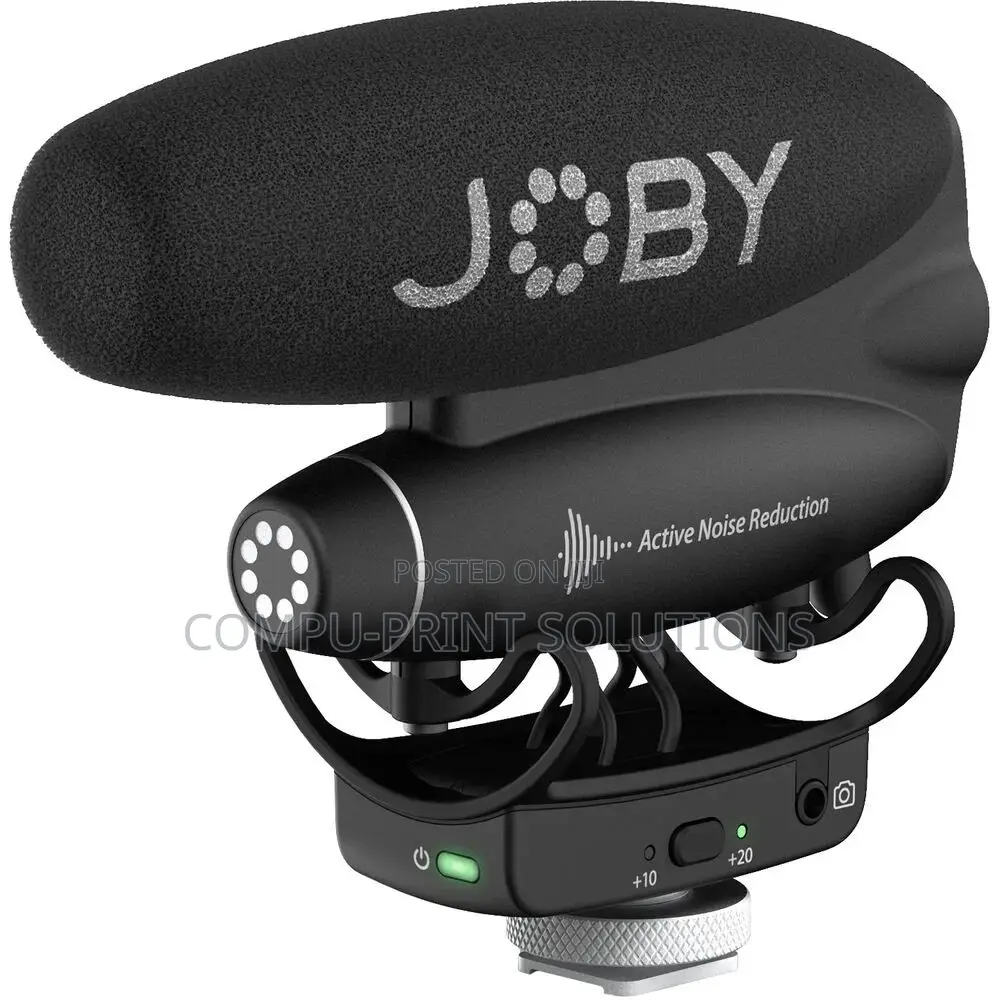 Joby Wavo Pro Hybrid Analog/Usb Camera-Mount Shotgun Microphone