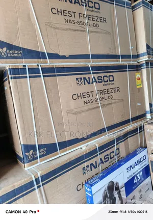 Nasco 600liter Double Door Chest Freezer
