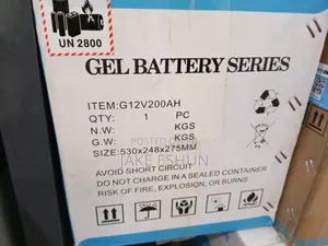 Gel Battery 12v 200ah