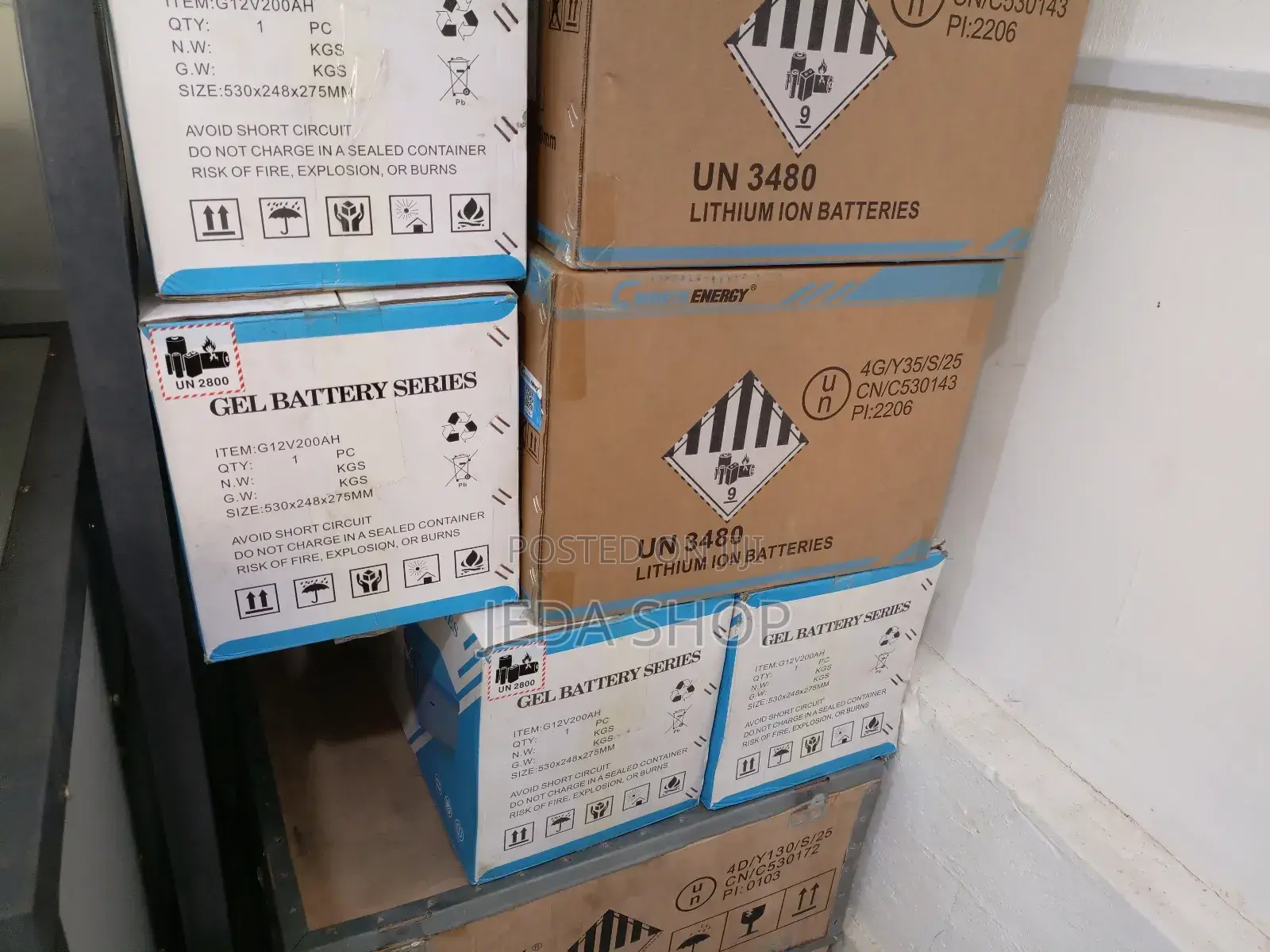 Gel Battery 12v 200ah