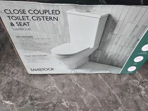 Harbour Close Coupled Toilet, Cistern Seat