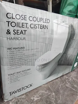 Harbour Close Coupled Toilet, Cistern Seat