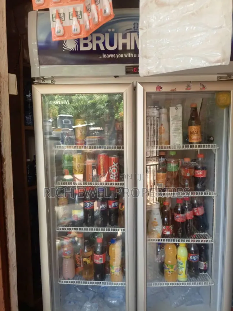 Bhrum Double Door Display Fridge 409l