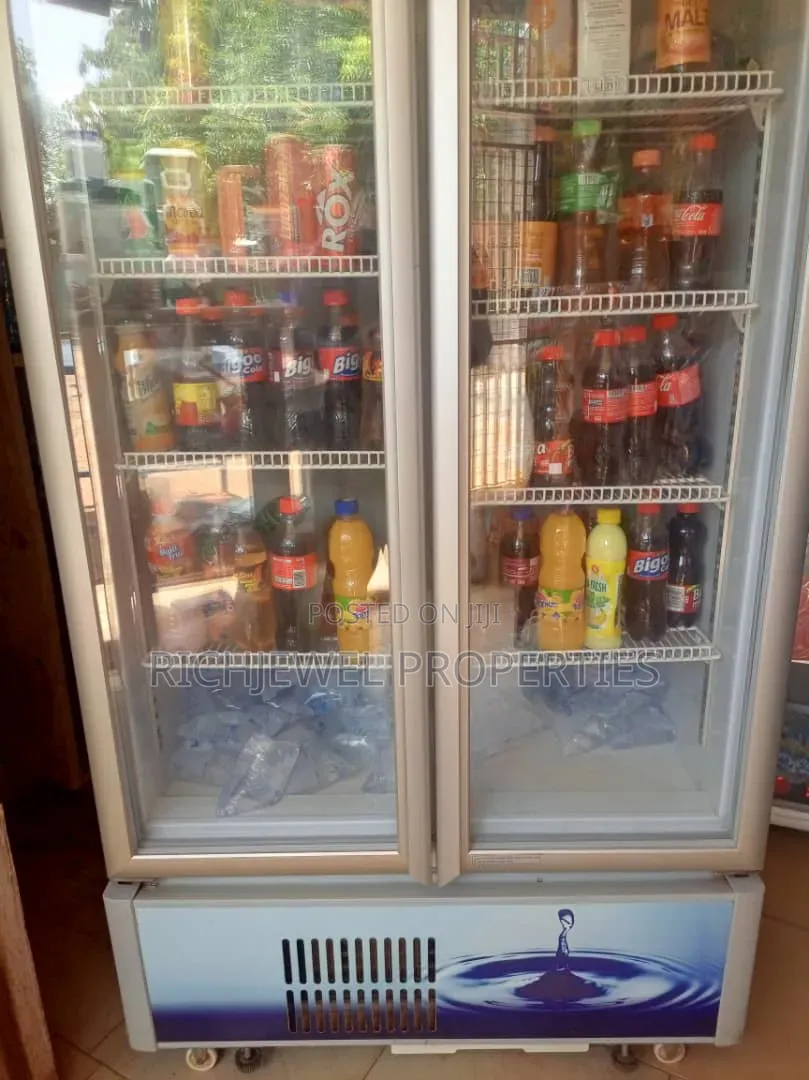 Bhrum Double Door Display Fridge 409l