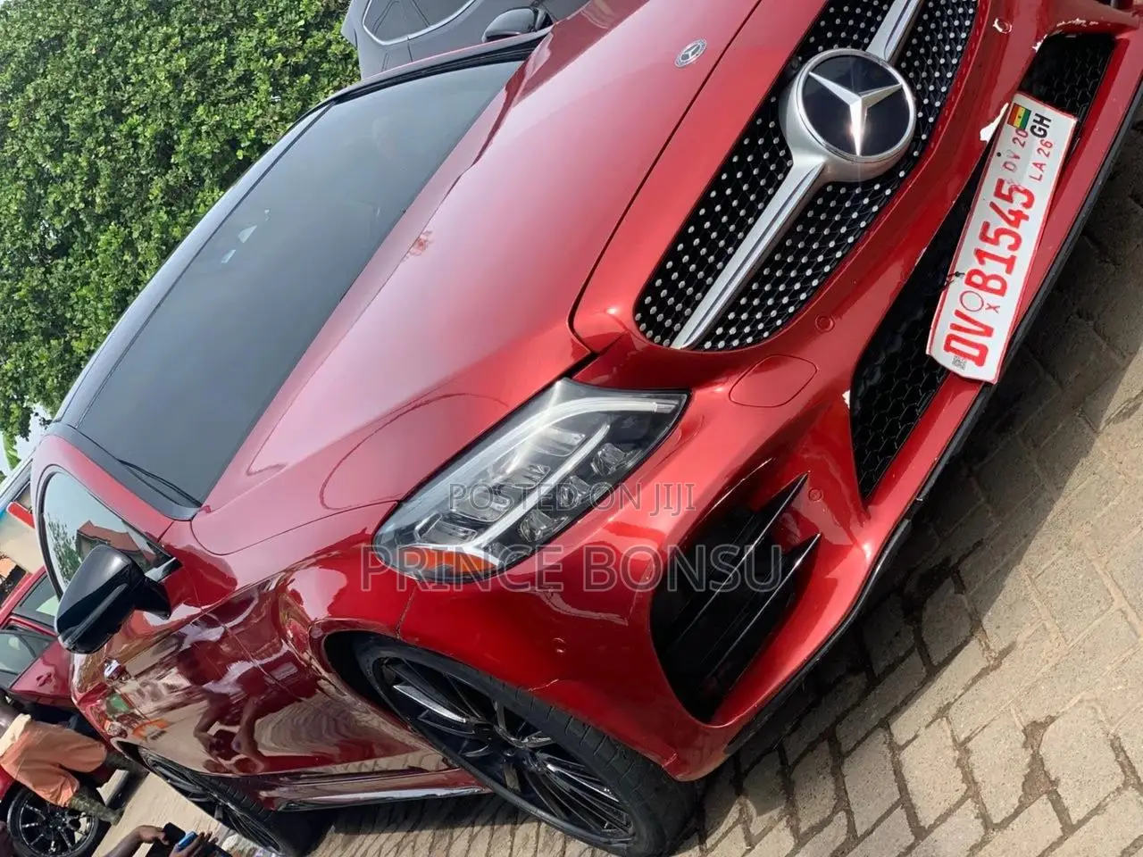 Mercedes-Benz C300 2018 Burgundy