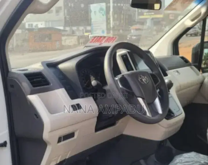 New Toyota HiAce 2025 White