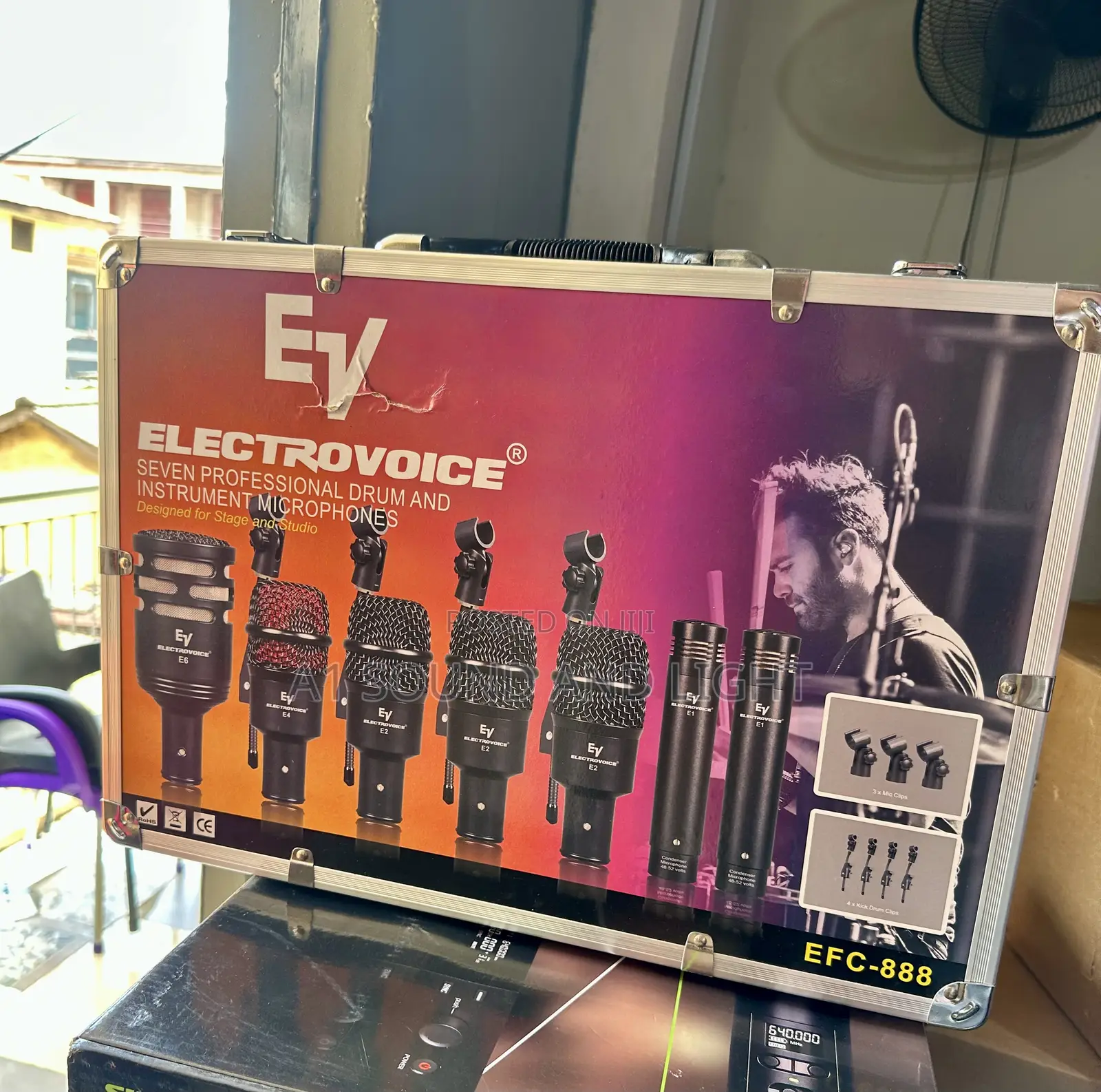 Ev Efc-888 Drum Microphone Set[7 Set]