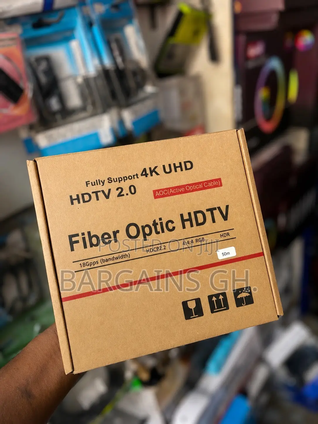 50m Fibre Optic Hdmi Cable