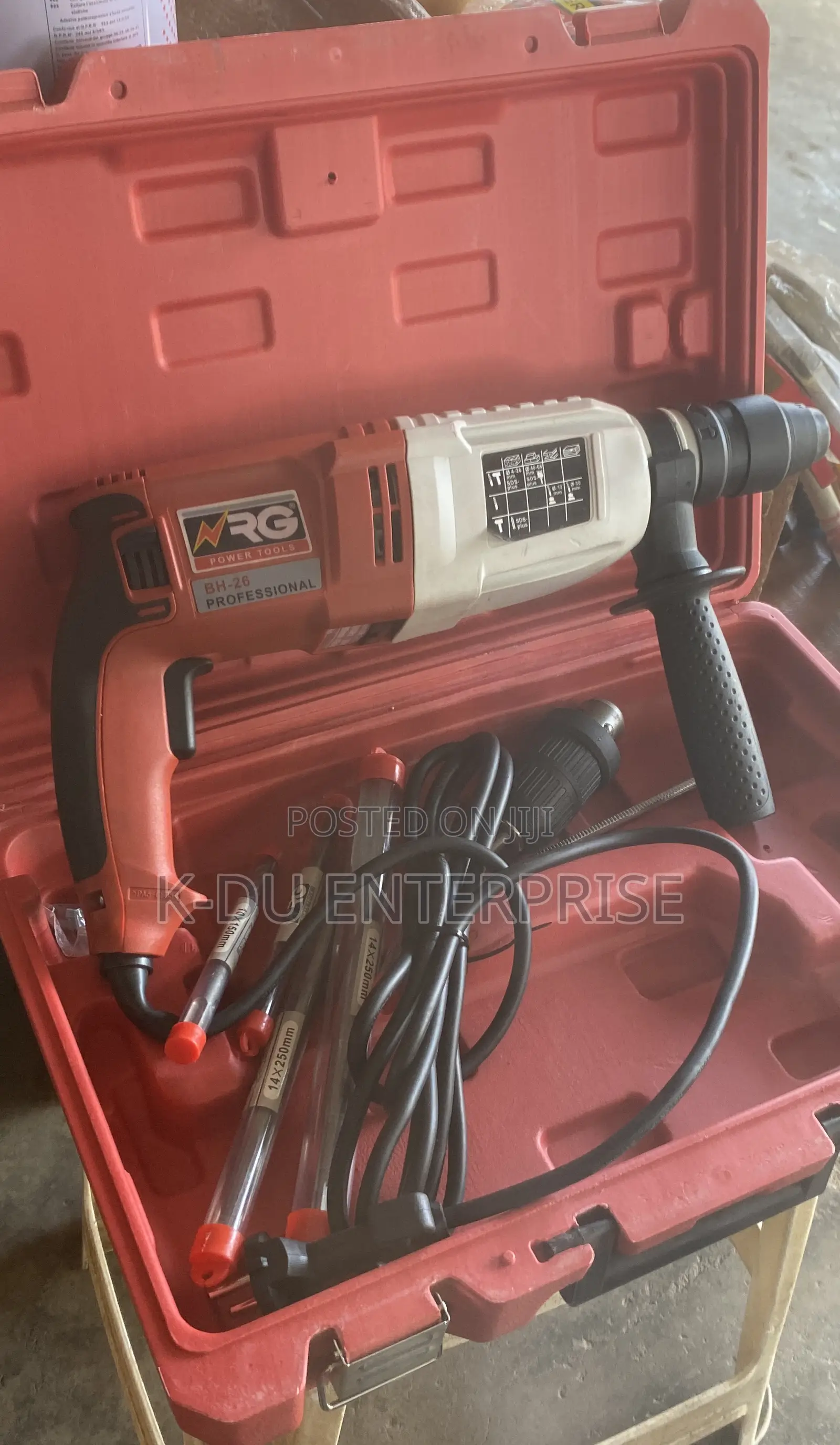 NRG Rotary Hammer Drill 800w