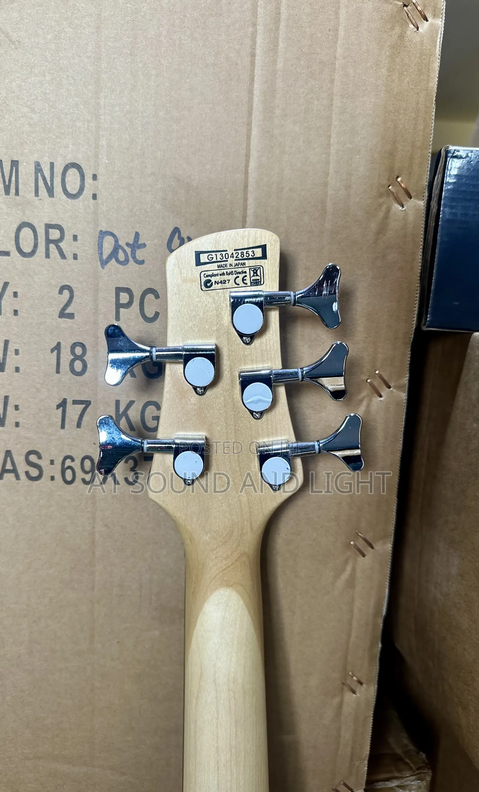 Ibanez Gio 5 Strings Passive Bass Guitar [Blue]