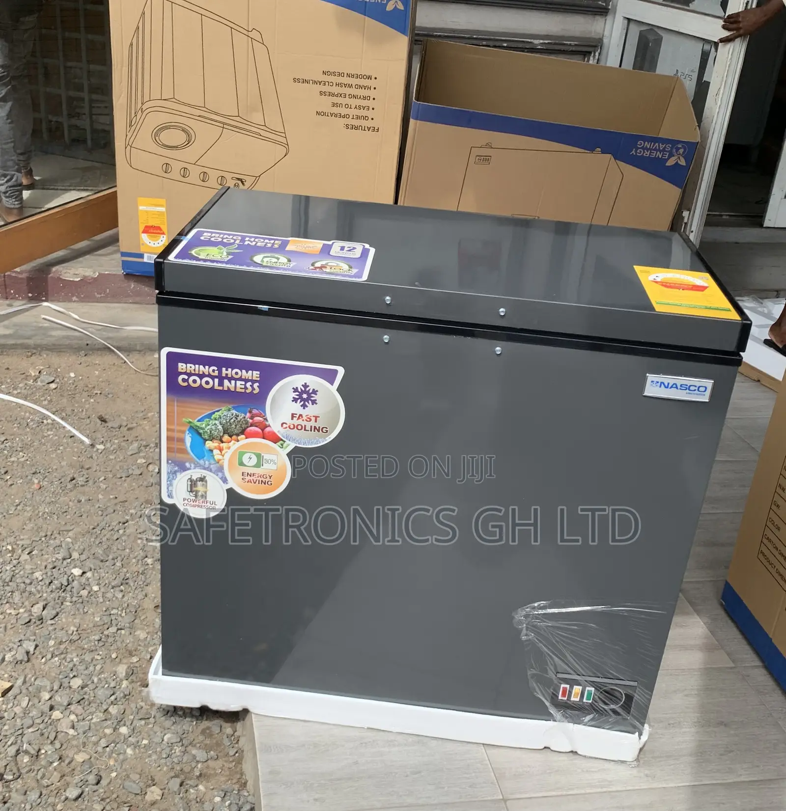 Just Purchase Nasco 200ltrs Chest Frezers Nas-250fl