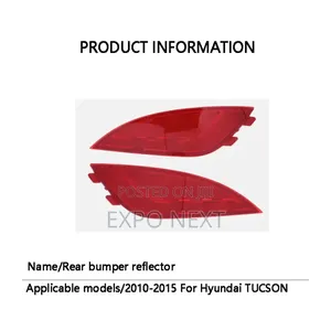 Inner Outer Side Red Reflector for Hyundai Tucson 2019-2020
