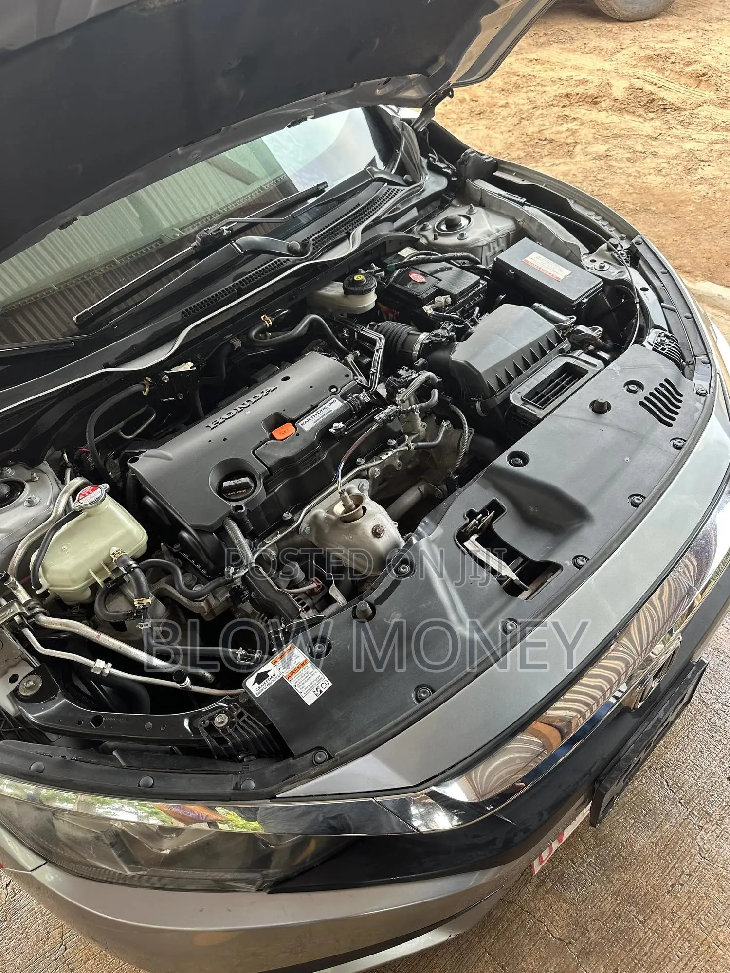 Honda Civic EX 4dr Sedan (2.0L 4cyl) 2017 Silver