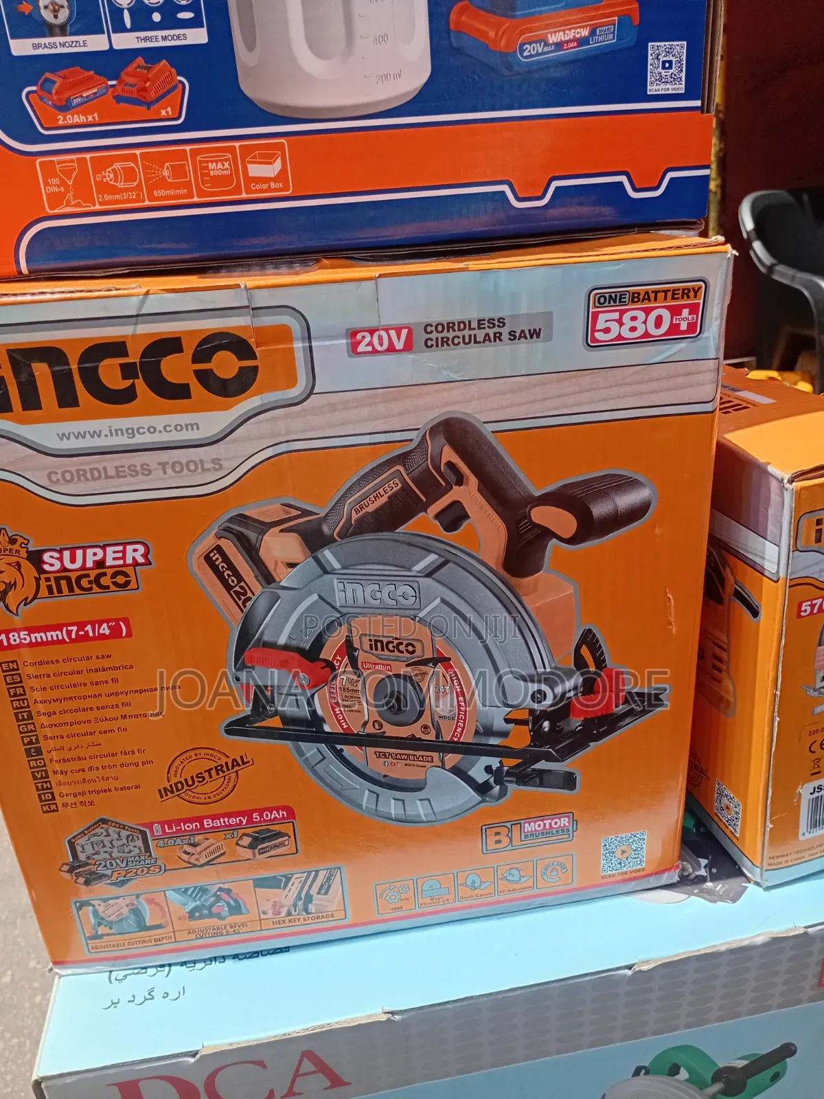 Ingco Circular Saw Cordless 20v