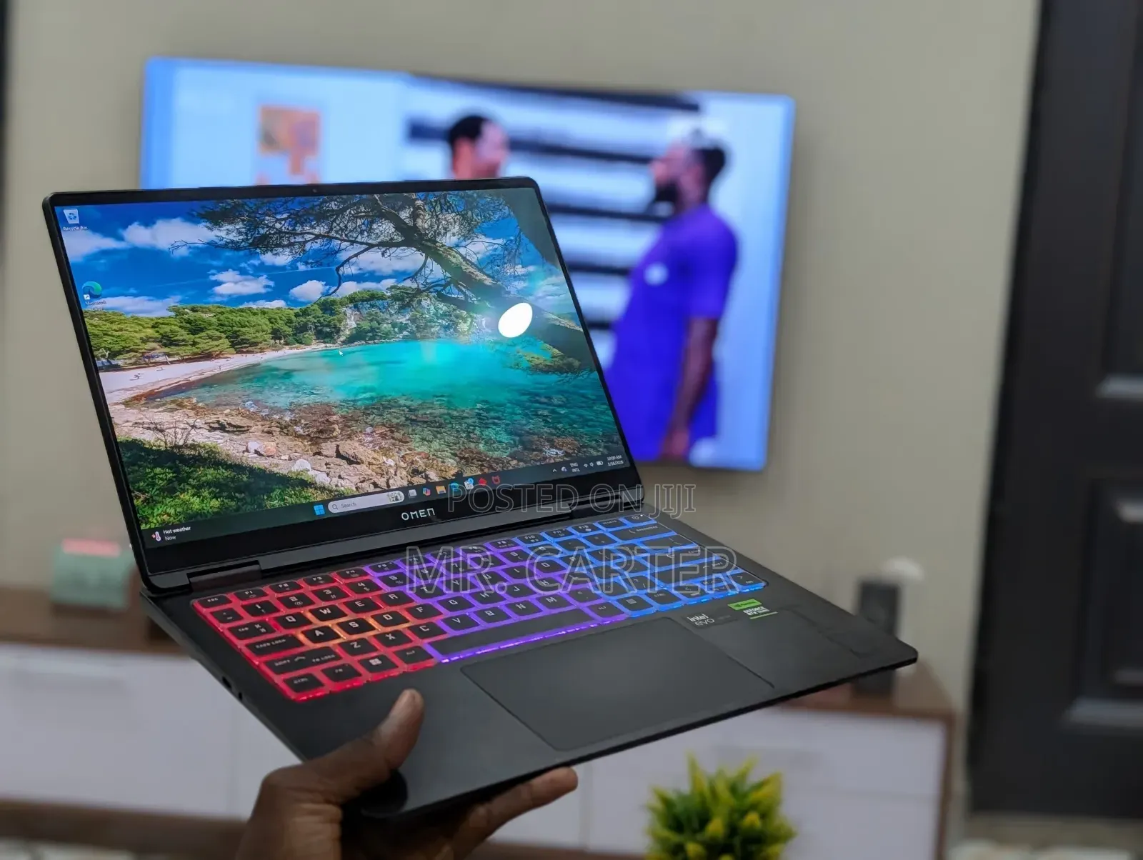 New Laptop HP Omen Transcend 14-fb0023dx 32GB Intel Core Ultra 9 SSD 1T