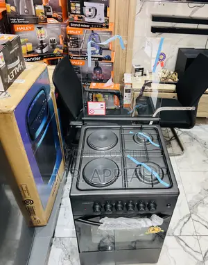 Authentic Volcano 50x50 Freestanding 2 + 2 Electric Burner(Black)