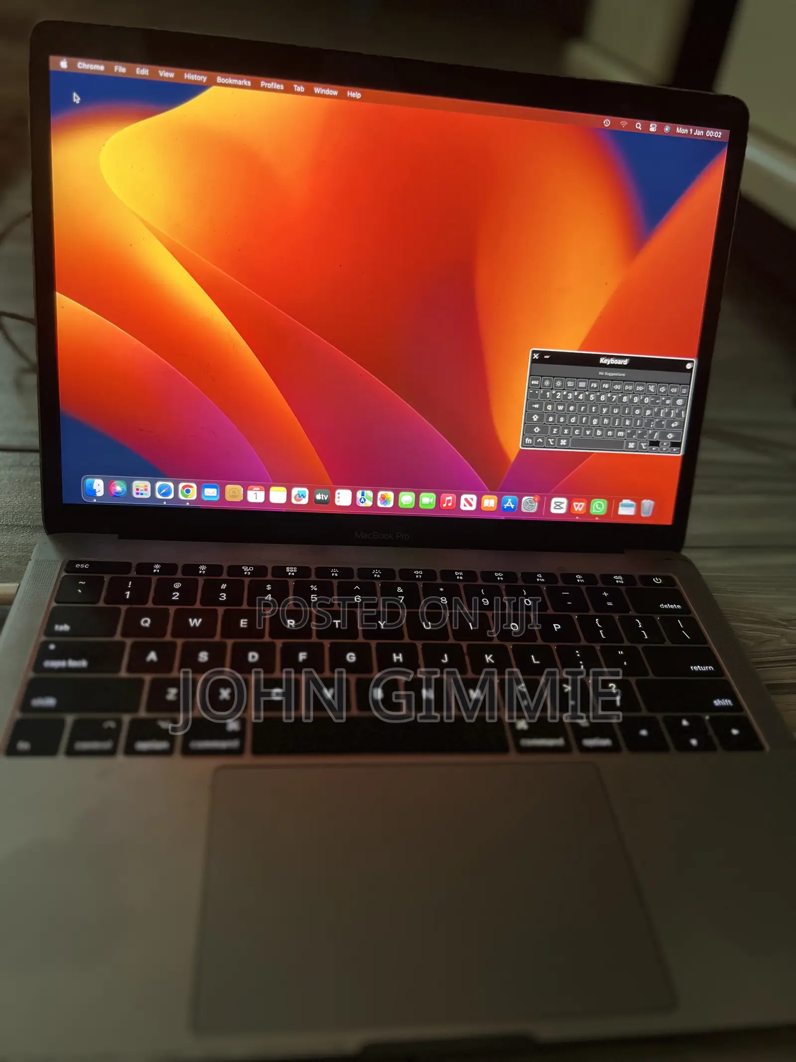 Laptop Apple MacBook Pro 2017 8GB Intel Core i5 HDD 256GB