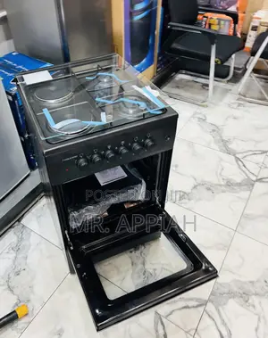 Original Volcano 50x50 Freestanding 2 Gas + 2 Electric Cooker.