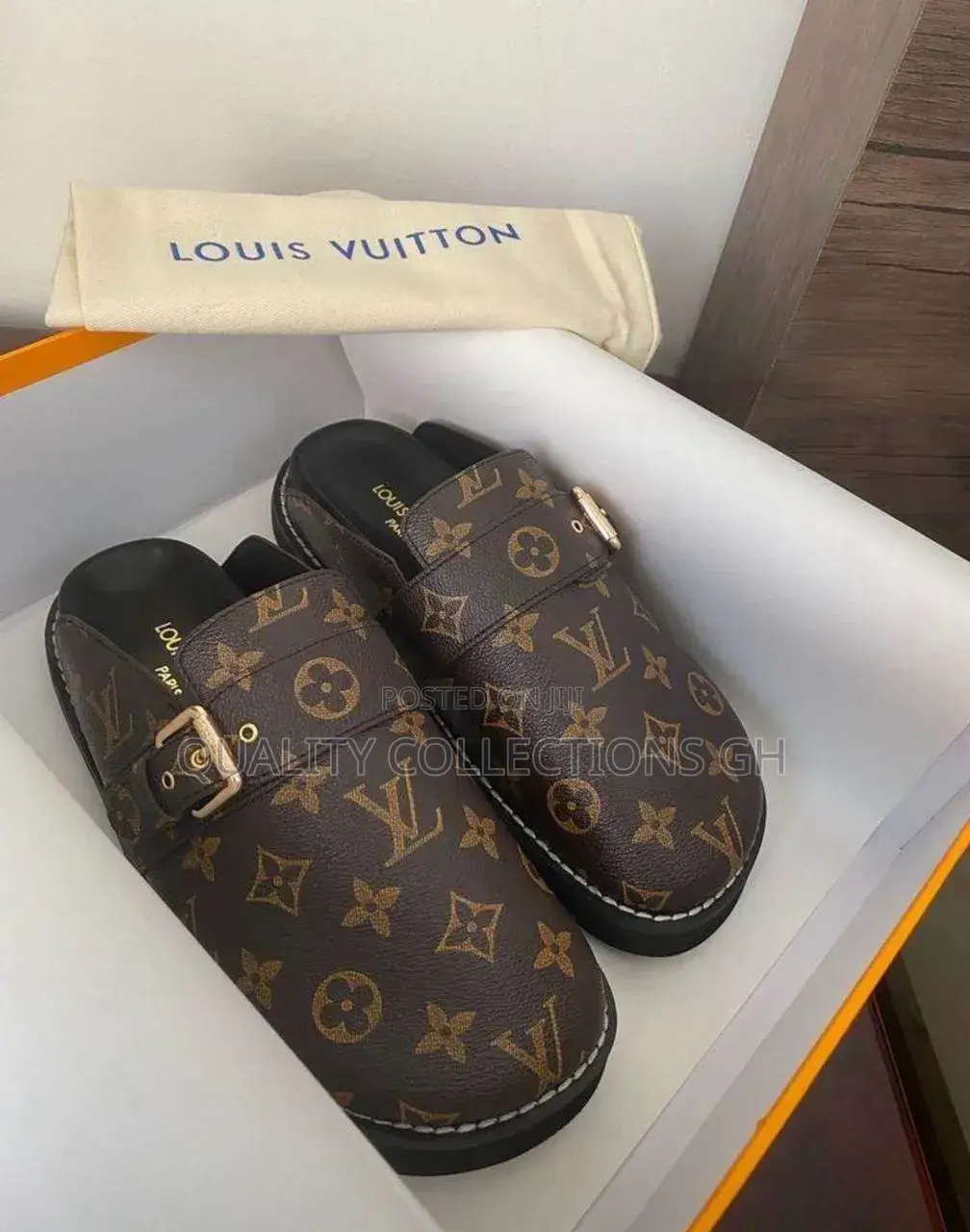Louis Vuitton Cosy Flat Clogs