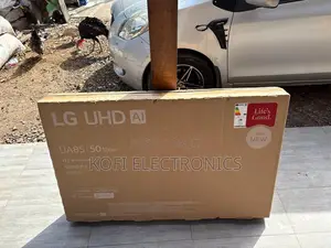 Lg 50” Uhd Smart Tv Crystal Clear Viewing Experience