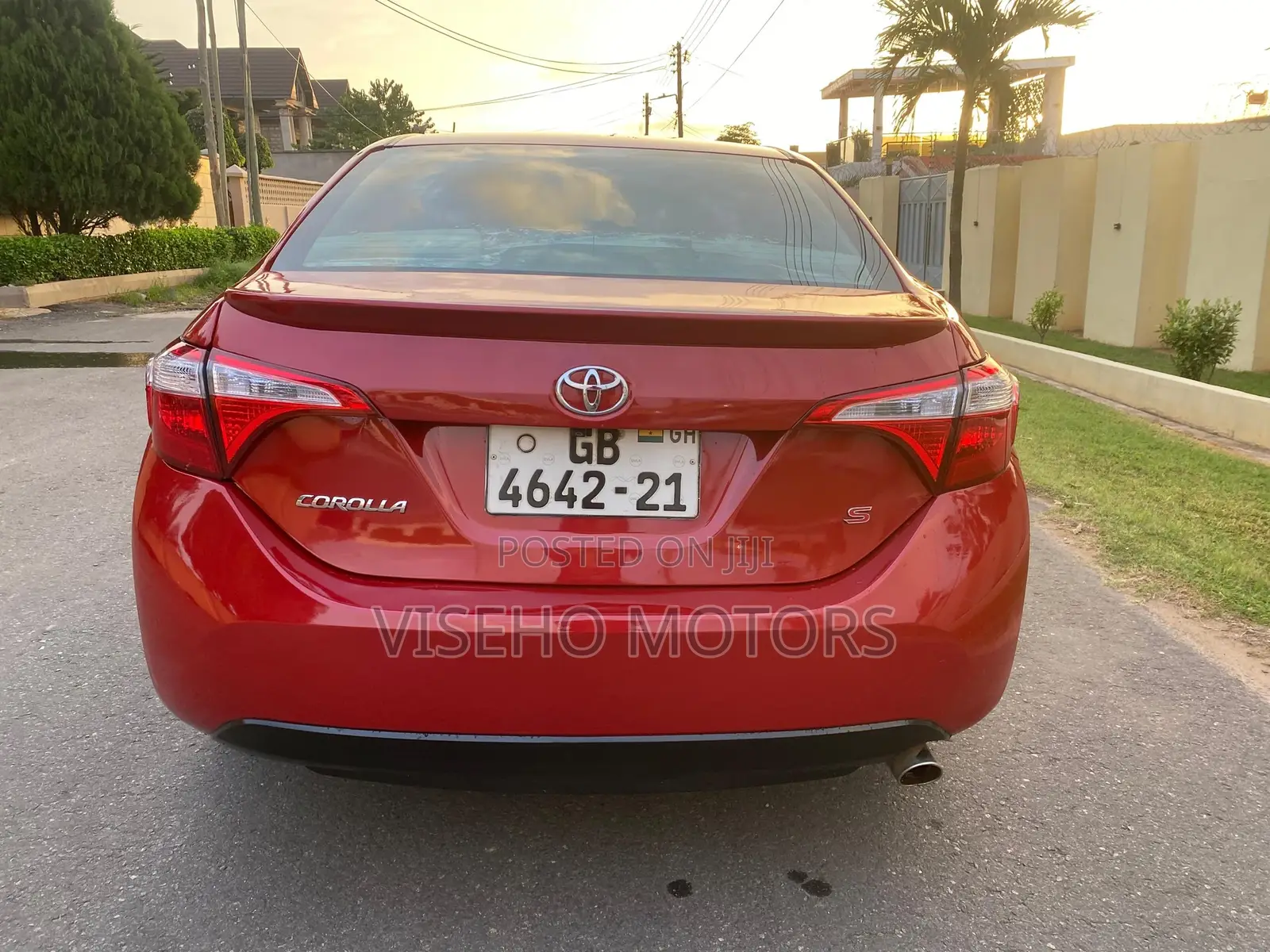 Toyota Corolla 2016 Red
