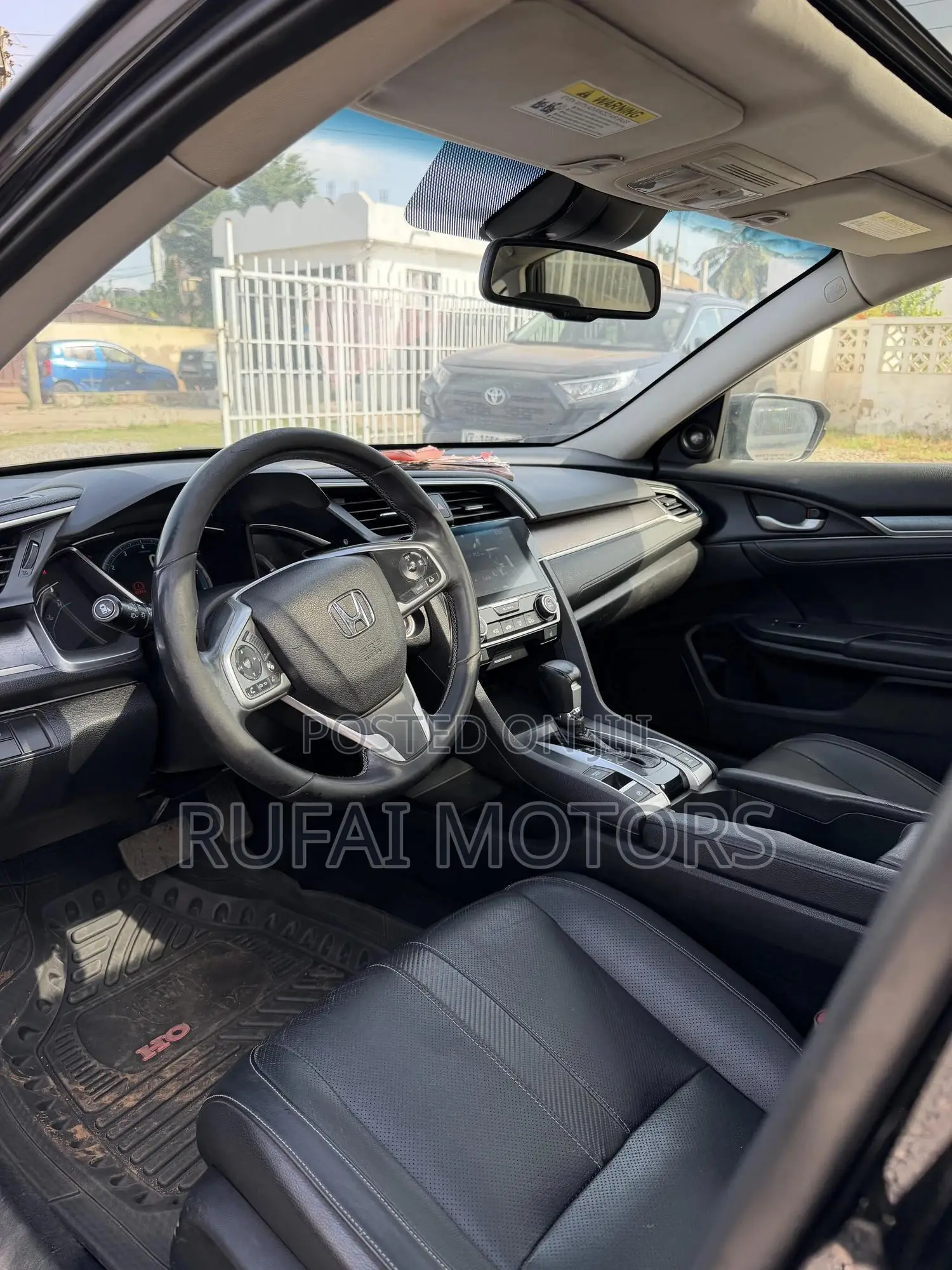Honda Civic Touring Sedan 2018 Black