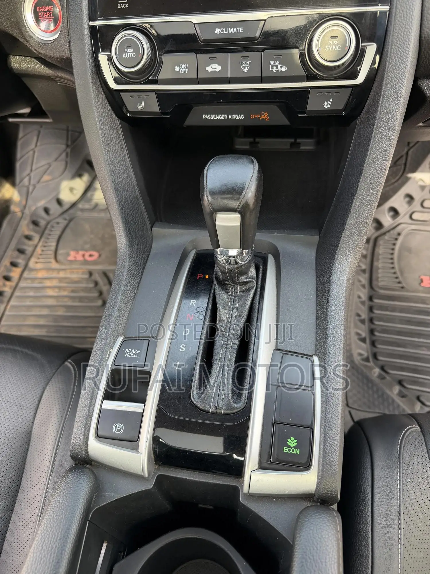 Honda Civic Touring Sedan 2018 Black