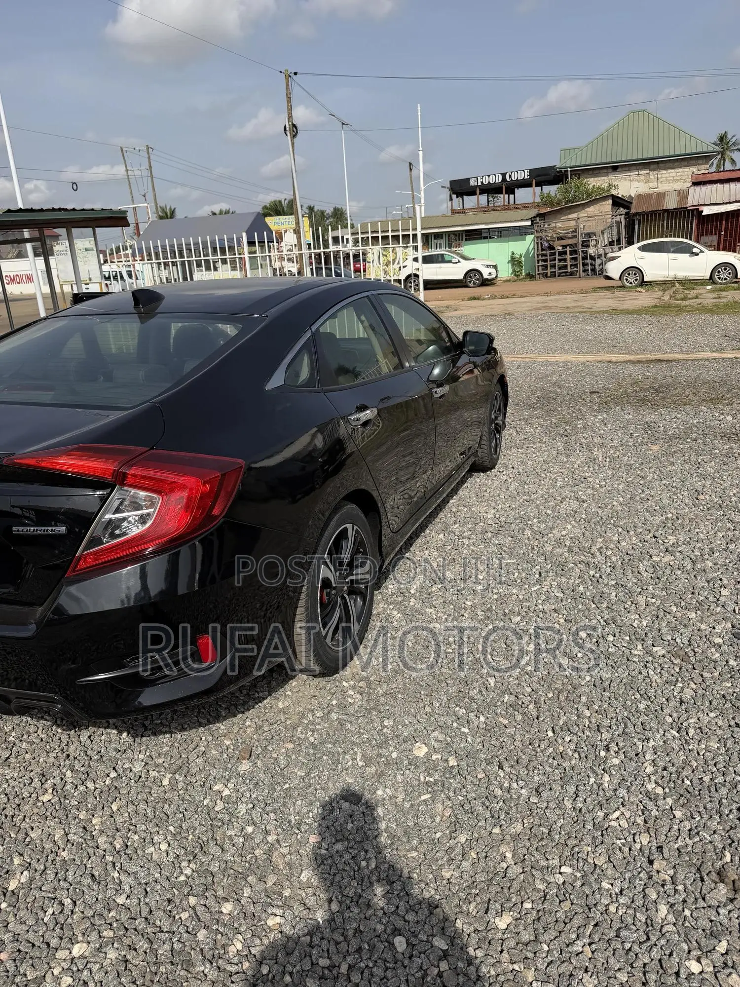 Honda Civic Touring Sedan 2018 Black