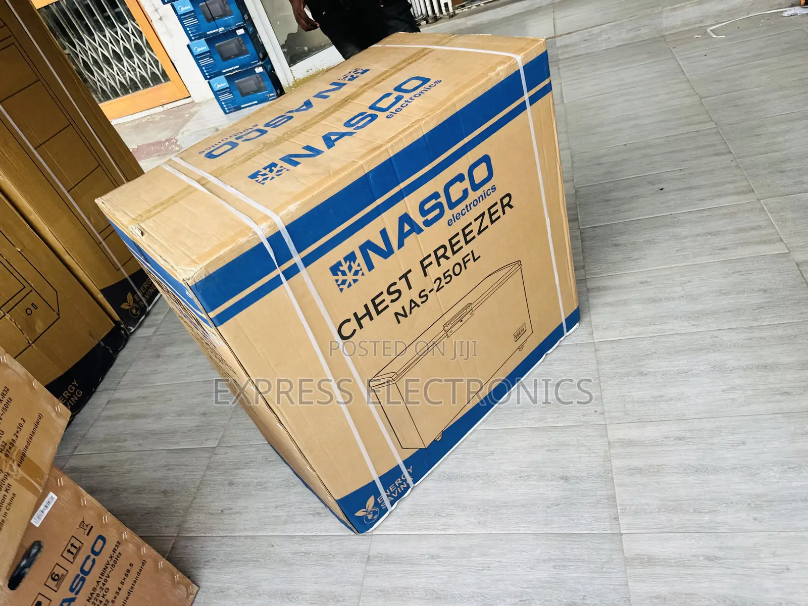 200l Chest Freezer Single Door Nas-250fl