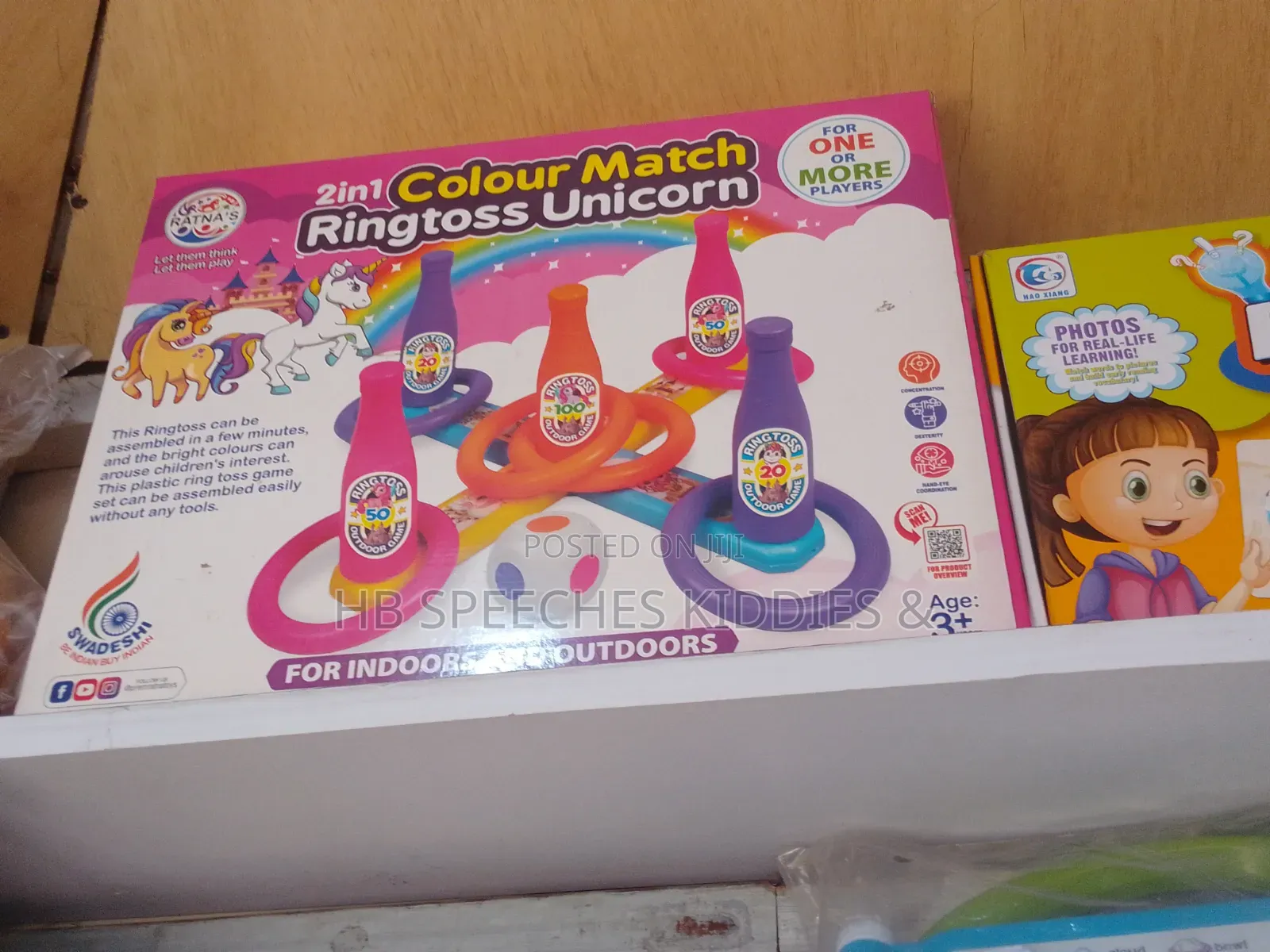 Colour Match Ringtoss Unicorn (2in1)