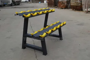 Six Pairs Dumbbells Rack