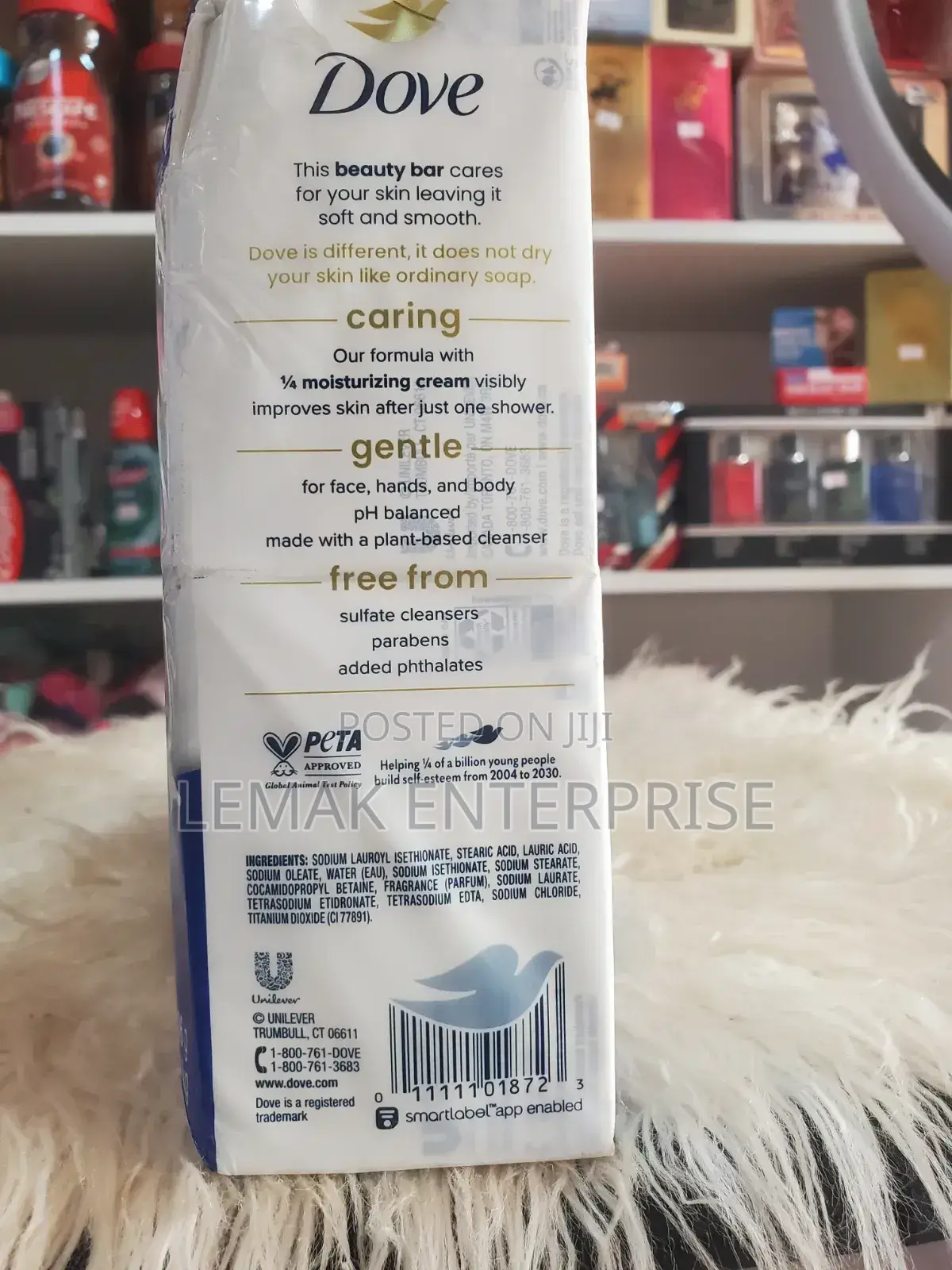 Dove Original Moisturizing Cream Soap Bar (16 Bars)