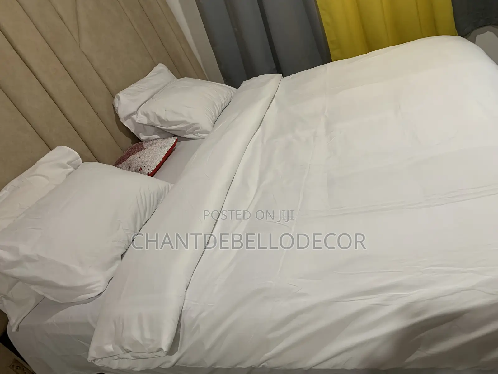 Fresh Culture King Size Premium Super Soft Removable White Duvet Set