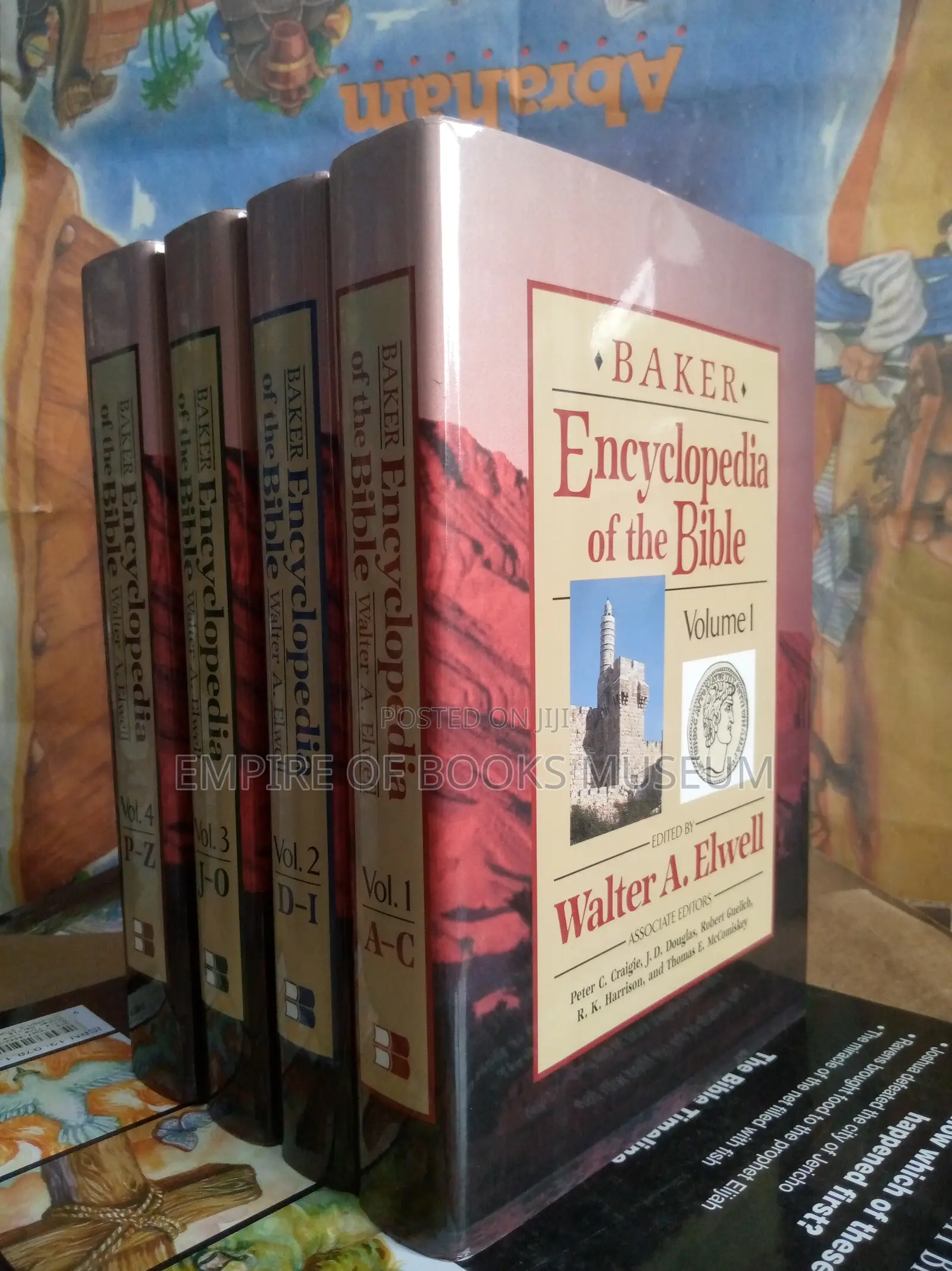Baker's Encyclopedia of the Bible Walter E 4 Volume Set