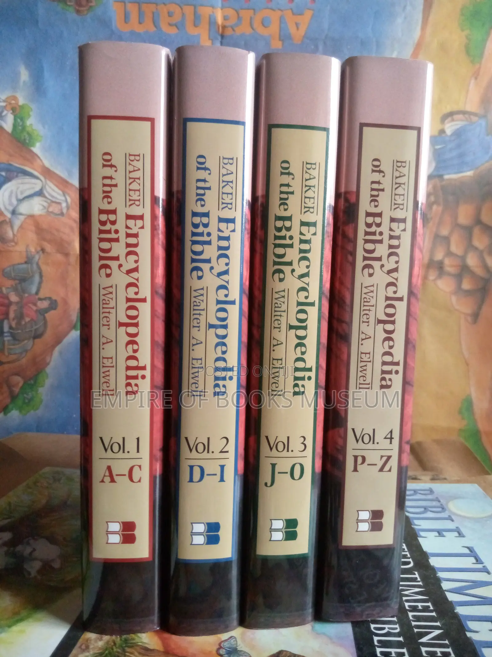 Baker's Encyclopedia of the Bible Walter E 4 Volume Set