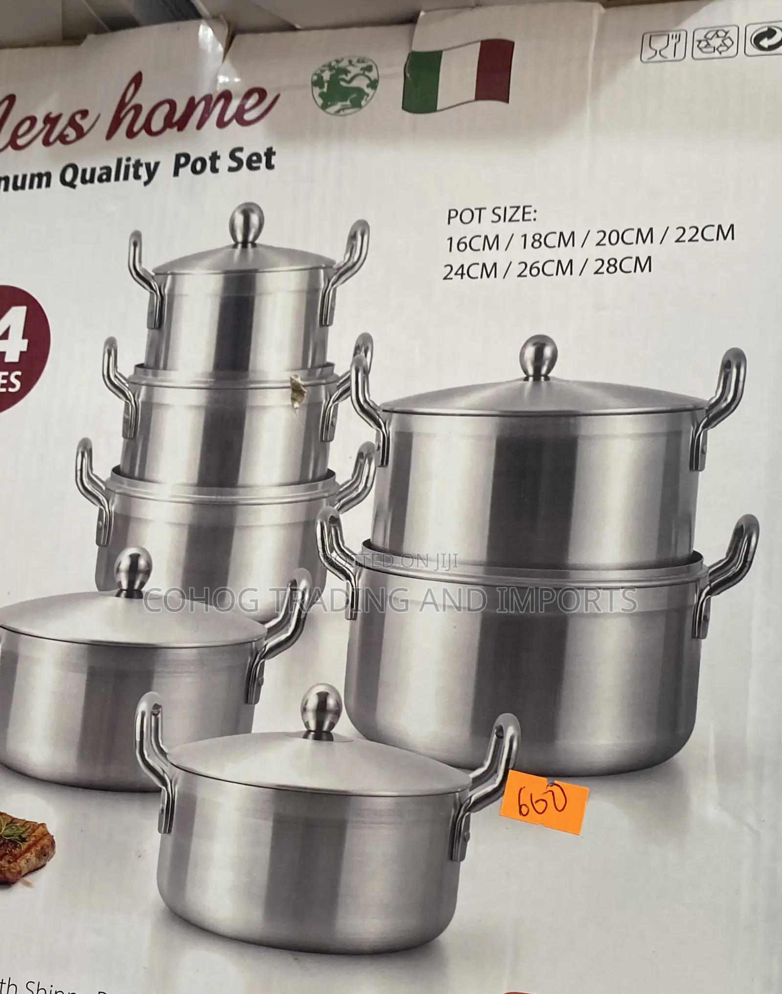 14 Pieces Aluminum Set