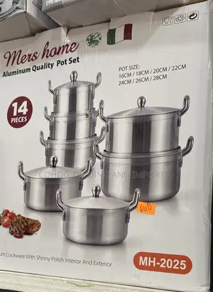 14 Pieces Aluminum Set