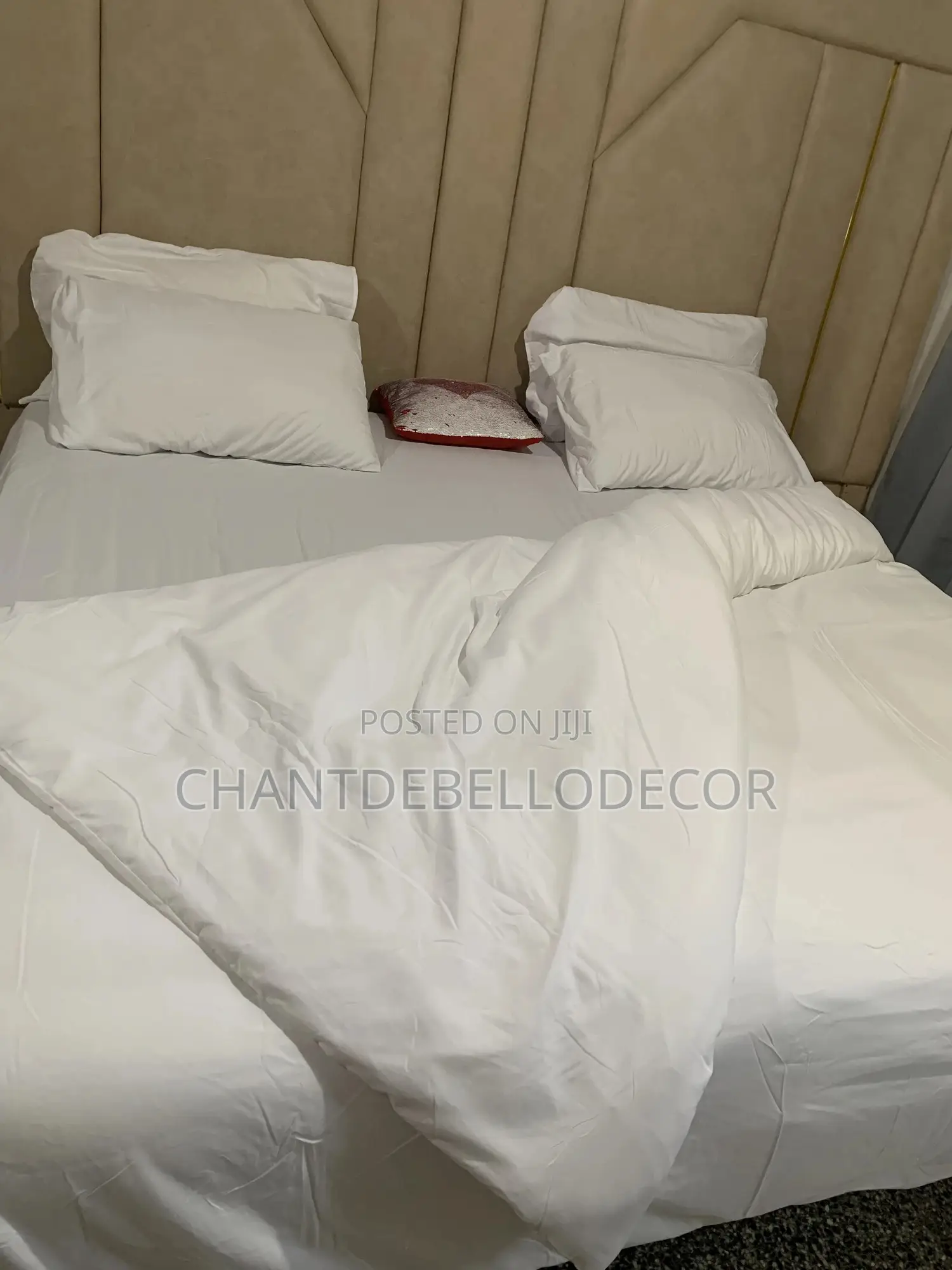 Fresh Culture King Size Premium Super Soft Removable White Duvet Set