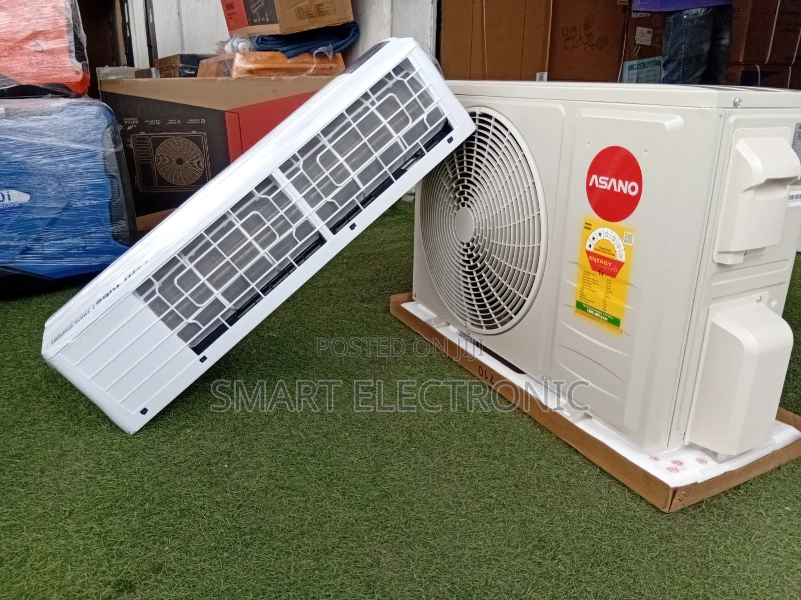 Asano 1.5hp Split Air Conditioner With Clean Air Filter