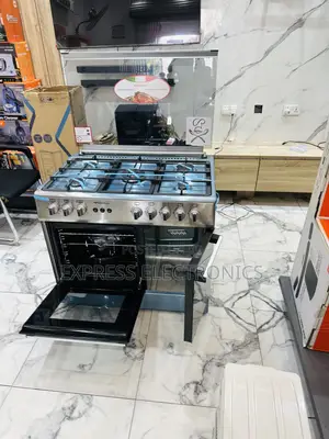Stainless Steel Gas Cooker Oven Grill Midea Tech 5burner 60/90
