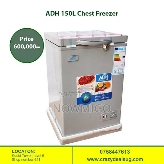 Chest Freezer_ 150l Deep Freezer