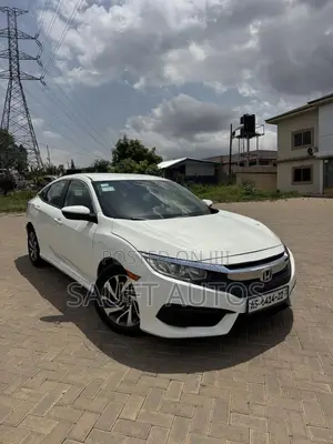 Honda Civic LX Sedan 2018 White