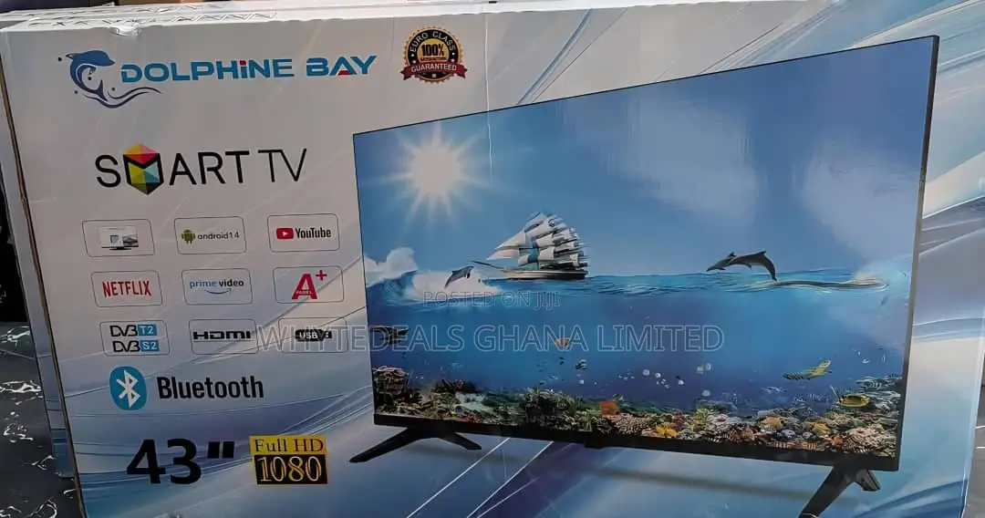 43" Dolphin Bay Smart Android Led Tv