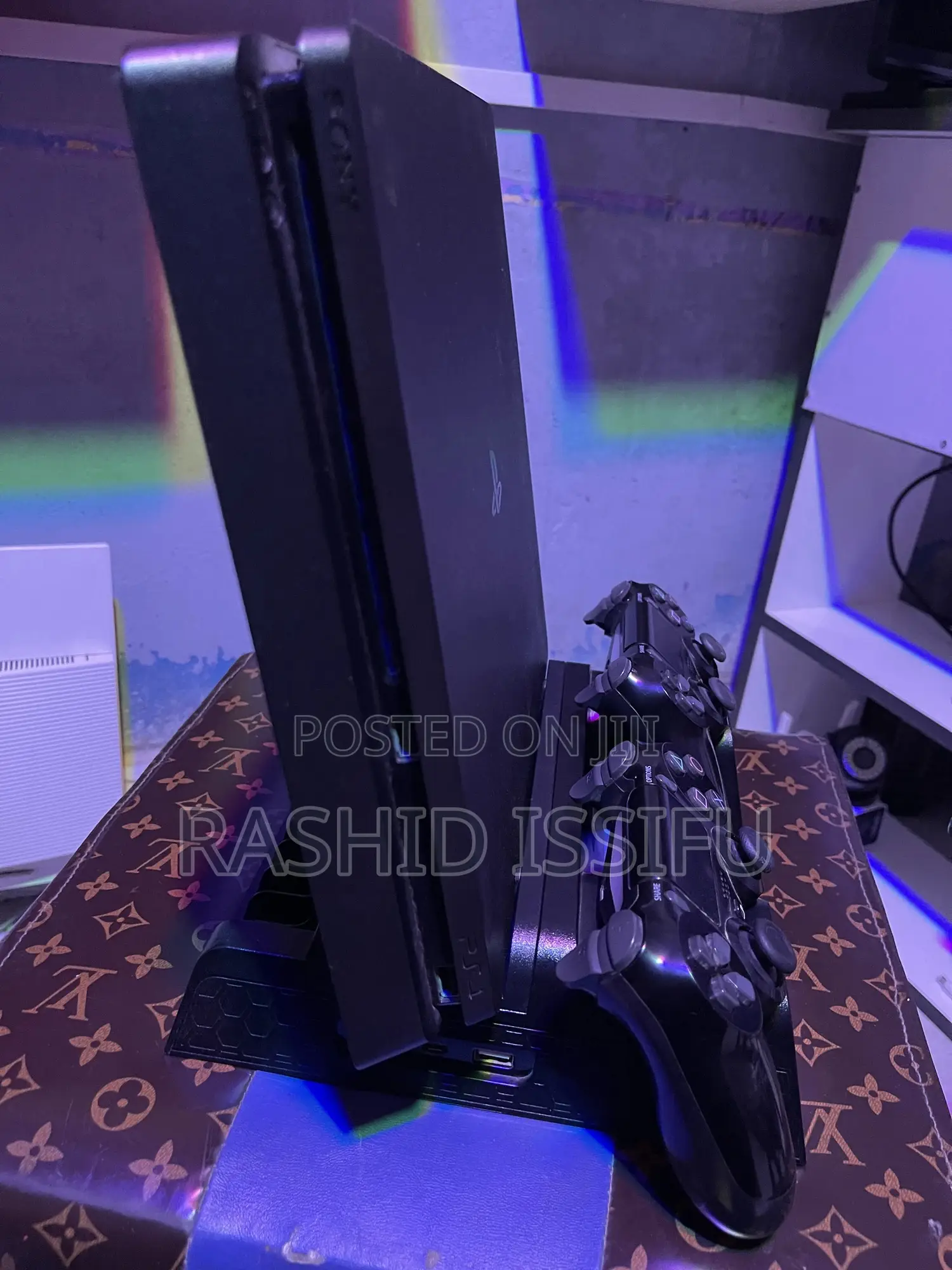Ps4 Slim Jailbreak With 10+ Games 2 Original Controler Cooler/Charger