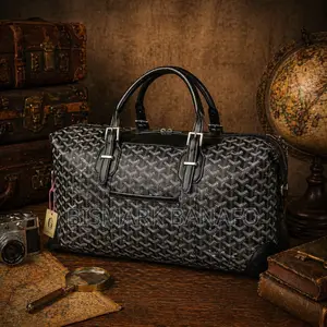 Goyard Quality Unisex Traveling Duffel Leather Bag