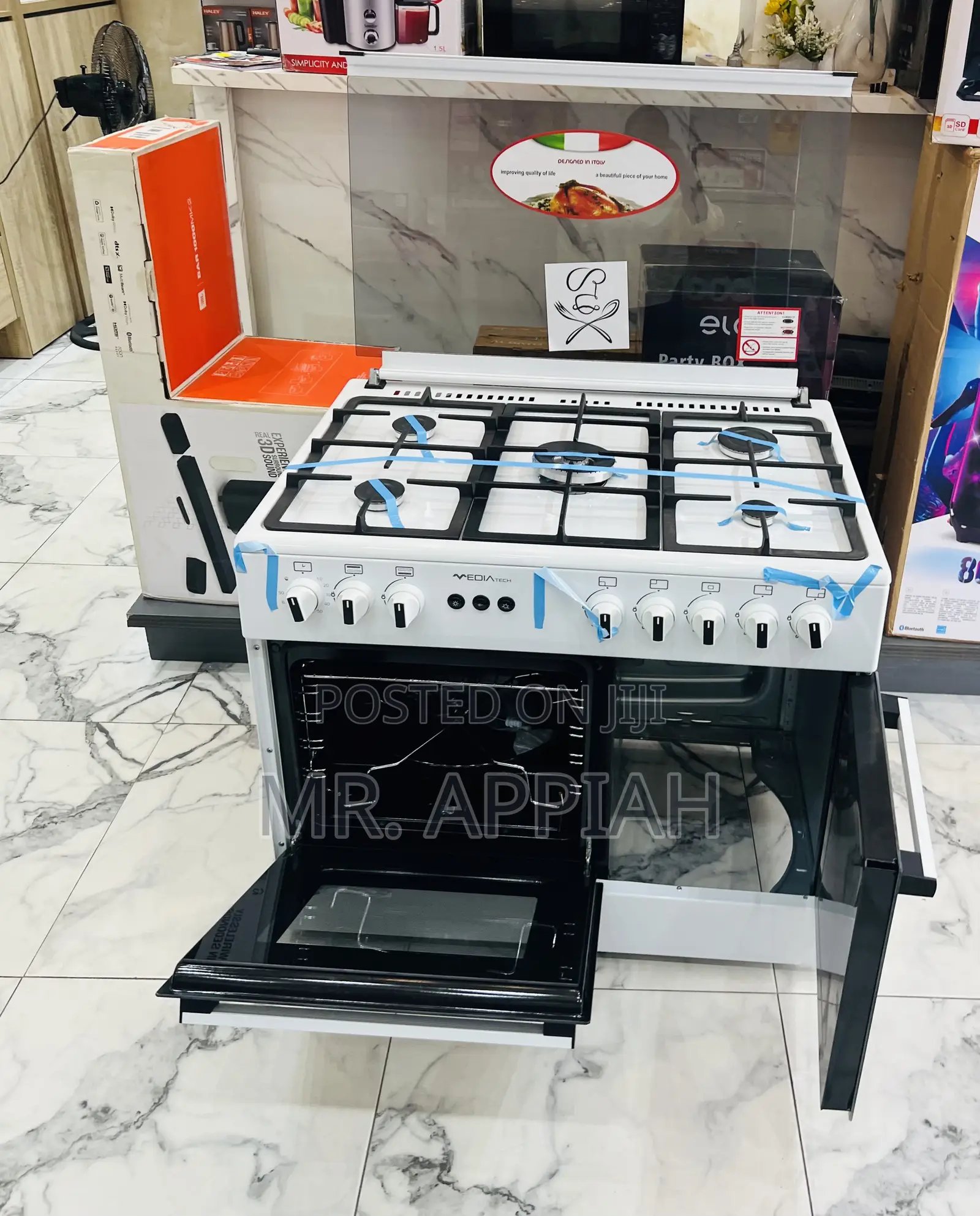 Check Out Classic Mediatech Freestanding 5 Gas Cooker(60x90cm)